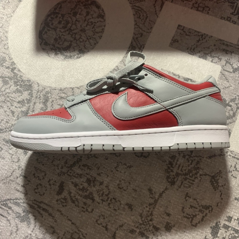 Nike Dunk Low CO.JP 2024 Reverse Ultraman Varsity Red/Silver Size 9.5